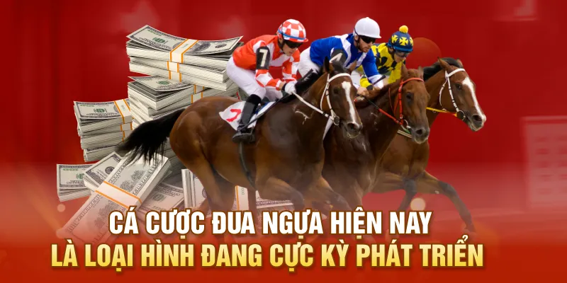 Cá cược đua ngựa hiện nay là loại hình đang cực kỳ phát triển